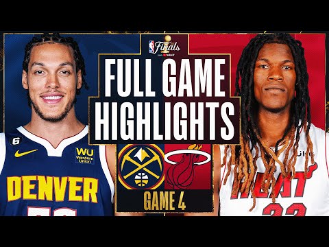 #1 NUGGETS at #8 HEAT | FULL GAME 4 HIGHLIGHTS | June 9, 2023