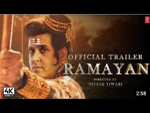 Ramayan Movie Trailer In Hindi | Rrithik Roshan, Rocky Bhai, Rocking Start Yes, Deepika Padukone