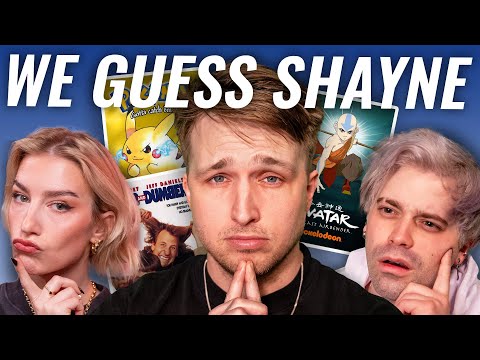 Can We Guess Shayne&#039;s Favorites?