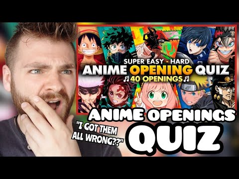 Attempting the ANIME OPENINGS QUIZ | BEST ANIME OPENINGS OF ALL TIME | **HARD - IMPOSSIBLE**