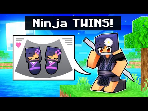 I&#039;m PREGNANT with NINJA TWINS In Minecraft!