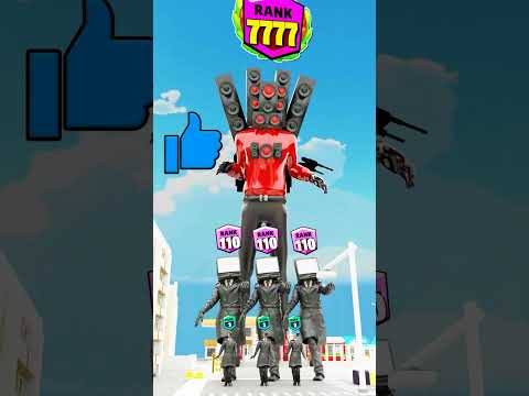 Brawl Stars RANK UP - Boss Skibidi Toilet Vs Speaker and Camera Man Level Up from 1 To Rank 6974