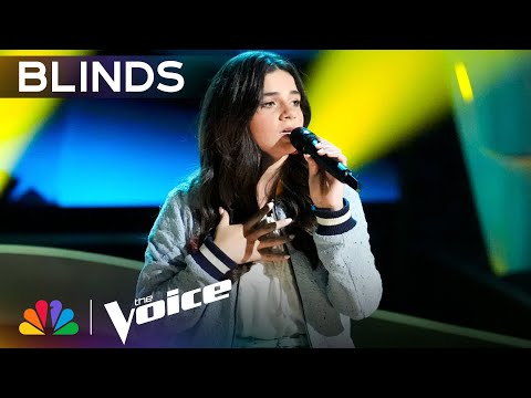 Teenager Julia Roome with Unbelievable Talent Sings &quot;Dream a Little Dream of Me&quot; | The Voice | NBC