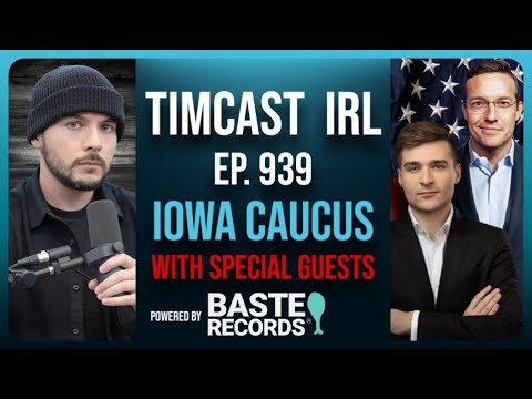 Timcast IRL - TRUMP WINS IOWA CAUCUS Live w/Benny Johnson, Alex Bruesewitz, Vivek Ramaswamy &amp; More