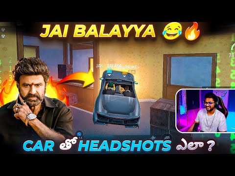 Balayya Babu In My Game 🔥 Hakker Balaya Babu 😂🔥 - Free Fire Telugu - TEAM MBG