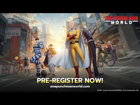 NEW GAME - OFFICIAL ANNOUNCEMENT TRAILER - One Punch Man: World by Perfect World