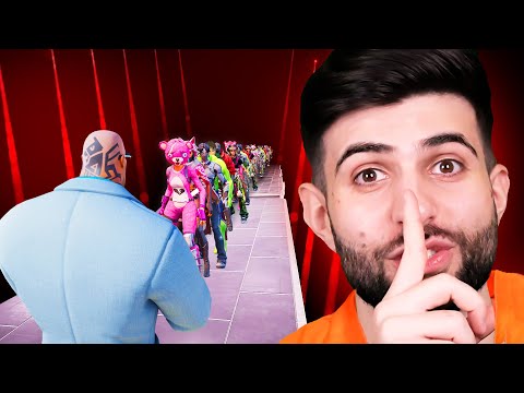 I Went UNDERCOVER In a PRISON Fortnite Fashion Show!