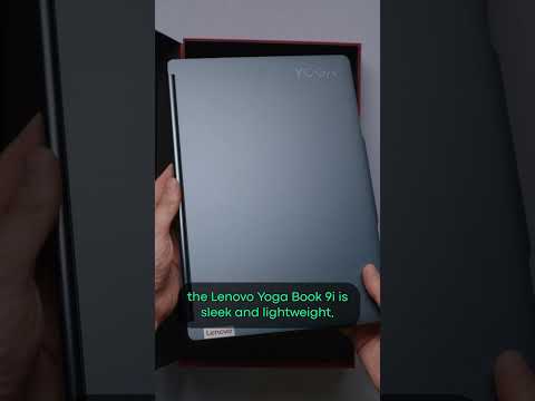 This laptop has TWO SCREENS! - Lenovo Yoga Book 9i unboxing