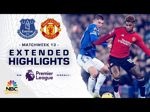 Everton v. Manchester United | PREMIER LEAGUE HIGHLIGHTS | 11/26/2023 | NBC Sports
