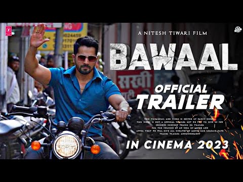 BAWAAL Official trailer : Update | Varun Dhawan | Janhvi kapoor | Bawaal movie teaser trailer