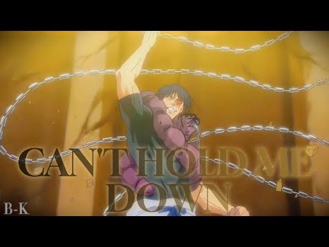 𝗧𝗼𝗷𝗶 𝓍 𝗖𝗮𝗻&#039;𝘁 𝗛𝗼𝗹𝗱 𝗺𝗲 𝗗𝗼𝘄𝗻 (AMV)