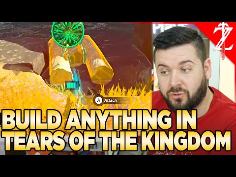 You Can BUILD ANYTHING in Zelda Tears of the Kingdom - Gameplay
