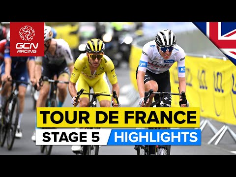 Surprise Attacks As The Peloton Enters The Pyrenees | Tour De France 2023 Highlights - Stage 5