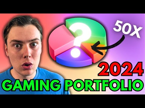 My ULTIMATE Crypto Gaming Portfolio For 2024 REVEALED!! (50x Potential)