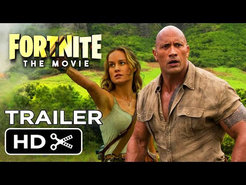 FORTNITE The Movie (2024) Teaser Trailer Dwayne Johnson, Brie Larson Video Game Movie Concept HD