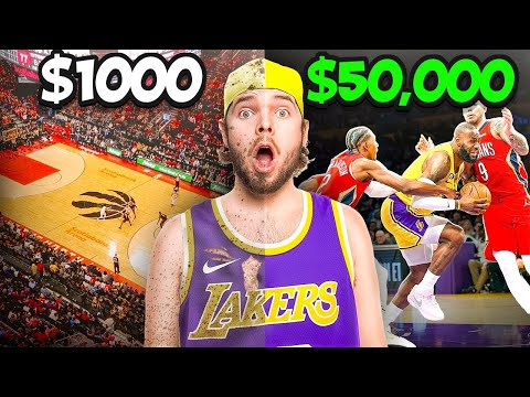 $1,000 vs $50,000 NBA All-Star Experience!