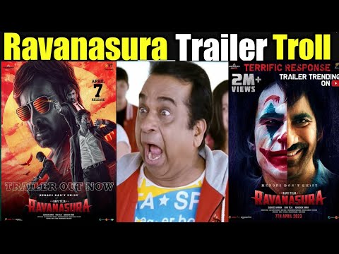 Ravanasura Telugu Trailer Troll | Ravanasura Movie Trailer Troll | Ravi teja | Telugu Trolls