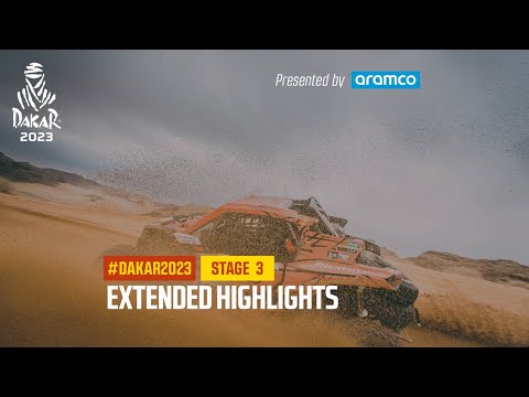 Extended highlights of Stage 3 presented by Aramco - #Dakar2023