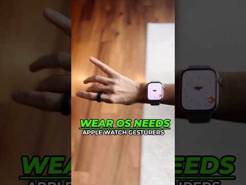 Google PLEASE bring Apple Watch gestures to Wear OS!