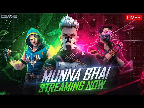 Free Fire Telugu Live - Munna Bhai is Live - Telugu Gaming Live #MBG