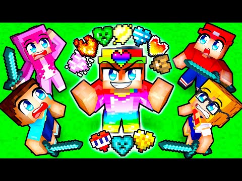 HUNTERS vs CUSTOM HEARTS SPEEDRUNNER in Minecraft!