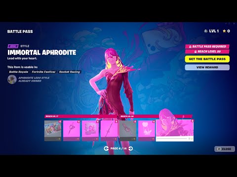 ENTIRE Chapter 5 - Season 2 Battle Pass (Fortnite Myths &amp; Mortals)