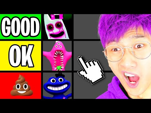 LANKYBOX RANKS ALL GARTEN OF BANBAN CHAPTER 2 CHARACTERS!? (ALL MONSTERS!)