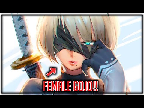 She Became Female Gojo to save the World From Monster Robots and Aliens | nier automata