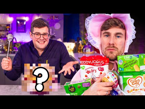BABY FOOD ONLY Cooking Challenge. But can a CHEF tell?? | Sorted Food