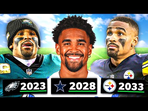 I Played the ENTIRE Career of JALEN HURTS!