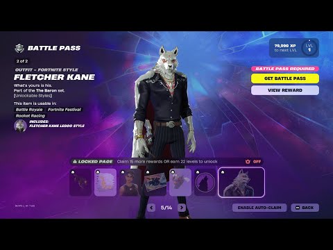 ENTIRE Chapter 6 - Season 2 Battle Pass (Fortnite: Lawless)