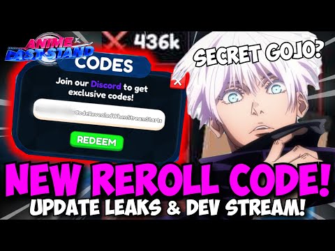 [NEW SECRET REROLL CODE] Anime Last Stand 100k Member Celebration &amp; Dev Stream!