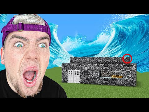 J&#039;ai survécu a 100 CATASTROPHES NATURELLES sur Minecraft !