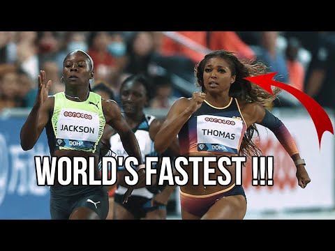 Shericka Jackson Vs Gabby Thomas !! | Women&#039;s 200m Monaco Diamond League 2023
