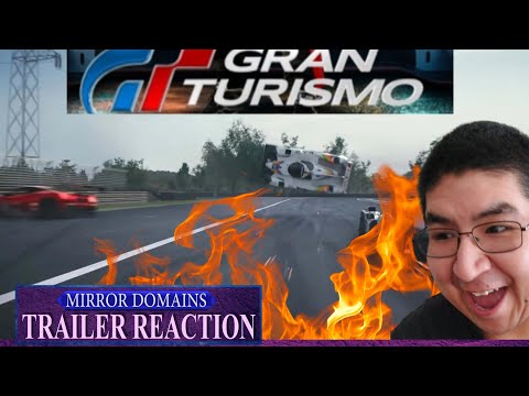 Gran Turismo Movie Trailer Reaction Video by Mirror Domains