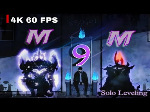 Memphis Cult - 9MM | AMV 4K 60FPS | SOLO LEVELING