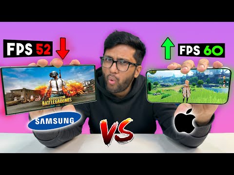 DISAPPOINTING GAMING TEST (Samsung Galaxy S24 Ultra VS iPhone 15 Pro Max Gaming)