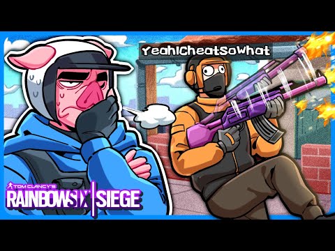 Rainbow Six Siege cheaters are something else...