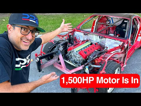 THIS WILL DECIMATE ALL… 1500 WHP FERRARI F12 MOTOR IS IN!