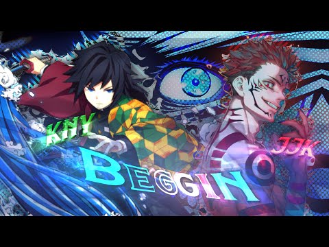 『Demon Slayer ☯️🎐』x『Jujutsu Kaisen 🧿🫰』- Beggin [EDIT/AMV] |Alight Motion