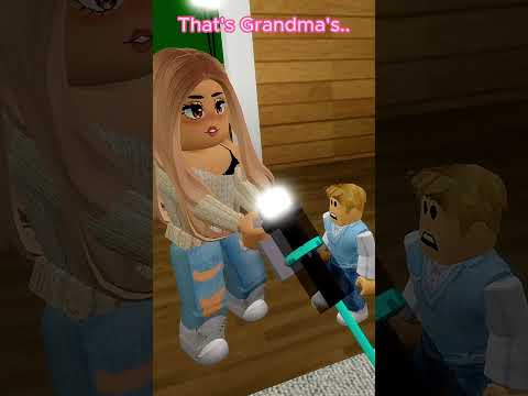 When your Grandma is RICH .. #roblox #brookhaven