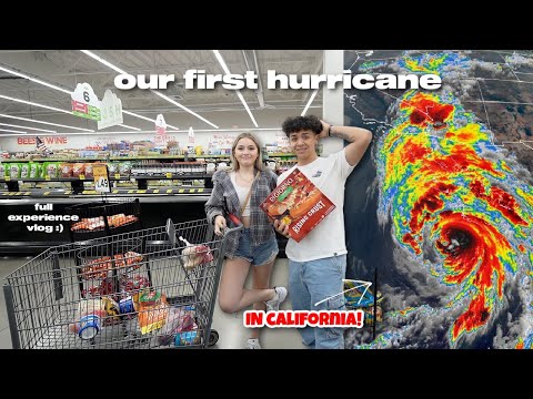 Preparing for HURRICANE HILARY | Our first hurricane experience