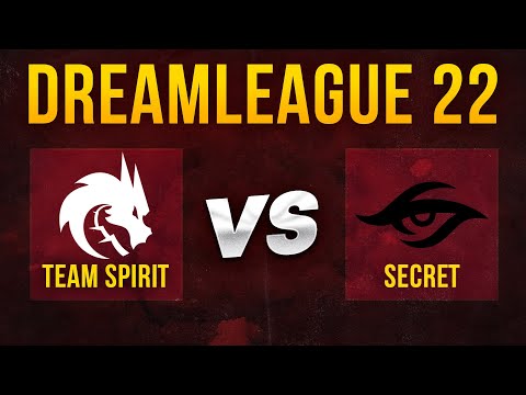 Team Spirit - Team Secret (0:1) DreamLeague S22: Group Stage bo2