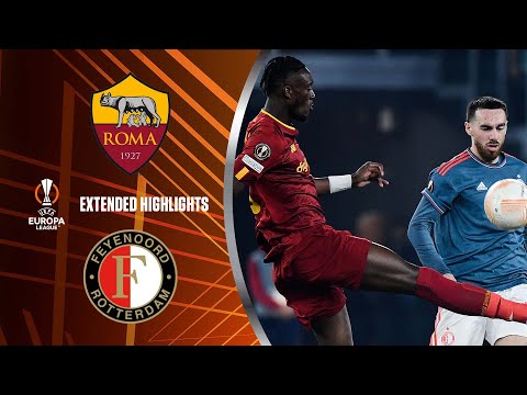 Roma vs. Feyenoord: Extended Highlights | UEL Quarter-Finals - Leg 2 | CBS Sports Golazo - Europe