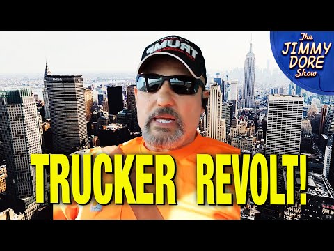 Truckers BOYCOTT New York City To Support Trump!
