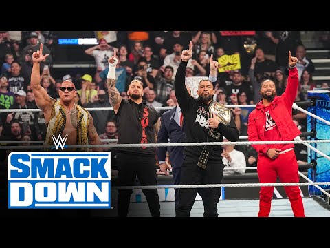 FULL SEGMENT — Rock and Reigns lay the SmackDown on the WWE Universe: SmackDown, Feb. 16, 2024