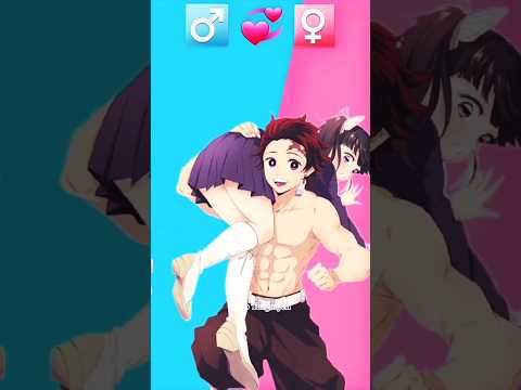 Hashira X lovers #demonslayer #tanjiro #shorts