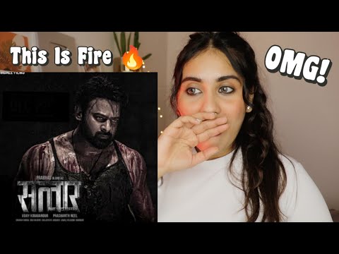 Salaar - Official Trailer | Prabhas | Shruti Haasan | Reaction Video | Illumi Girl