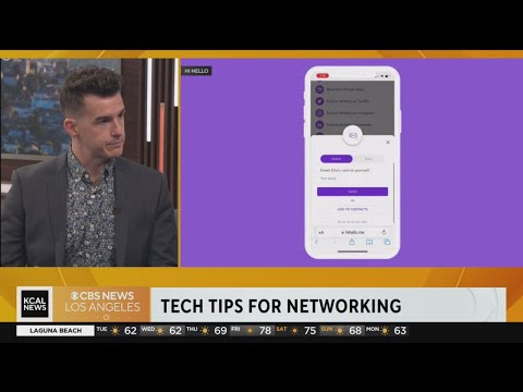 Technology tips for networking