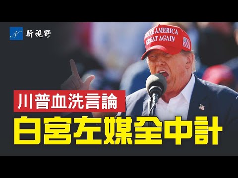 2024年川普版圖正在擴大。川普“大屠殺”言論，左媒集體中招。馬斯克幫川普說話。#美國大選 #川普 #馬斯克 | 新視野 第1332期 20240318